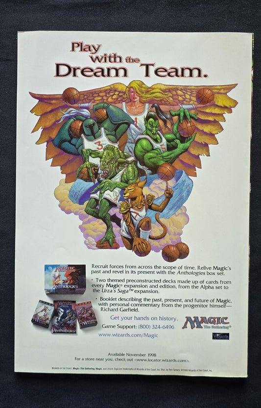 Inquest #43 - Magic Urza's Saga M:TG Magazine (November 1998)