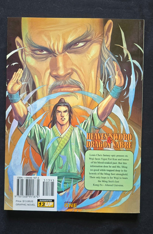 Heaven Sword & Dragon Sabre Vol. 5 By Louis Cha and Wing Shing Ma (1st Ed 2003)