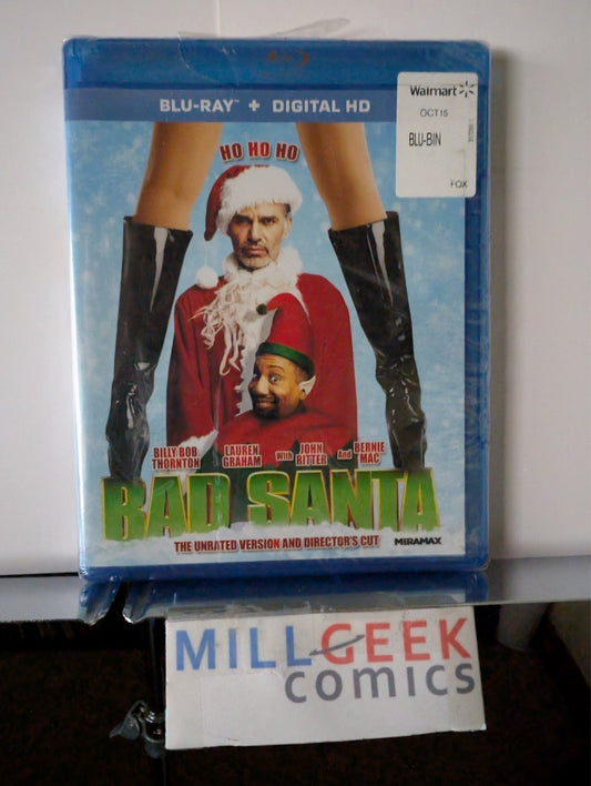 Bad Santa, Billy Bob Thornton (Blu-Ray) Brand New -JD