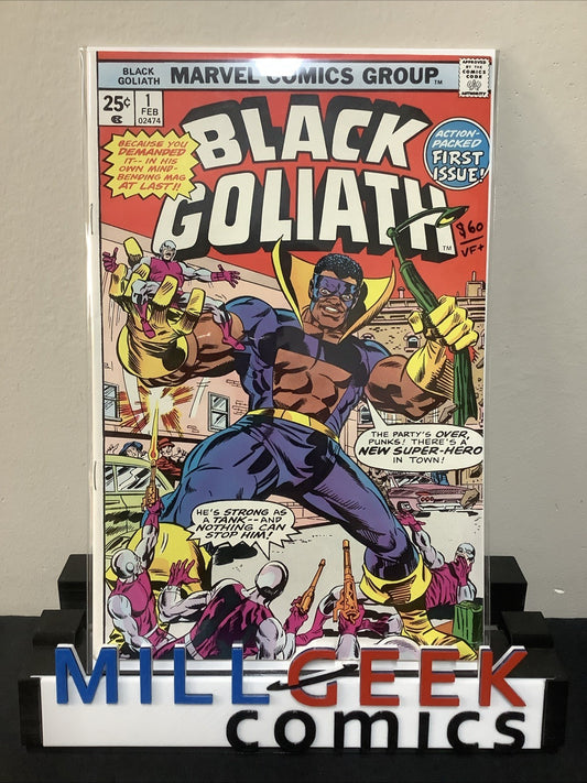 Black Goliath #1 (Marvel Comics February 1976) VF+ (8.5) Stan Lee/Tony Isabella