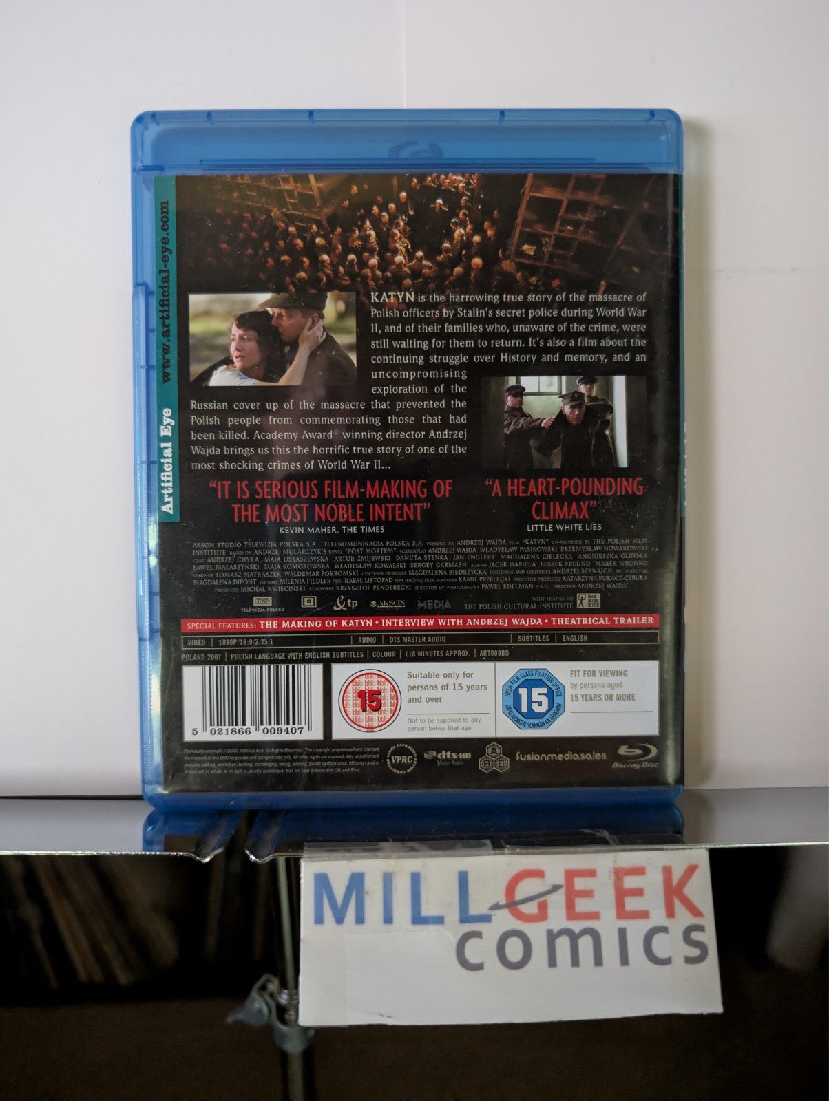 Katyn REGION FREE / Australia REGION A, 2 Movie Set (Blu-Ray) -JD