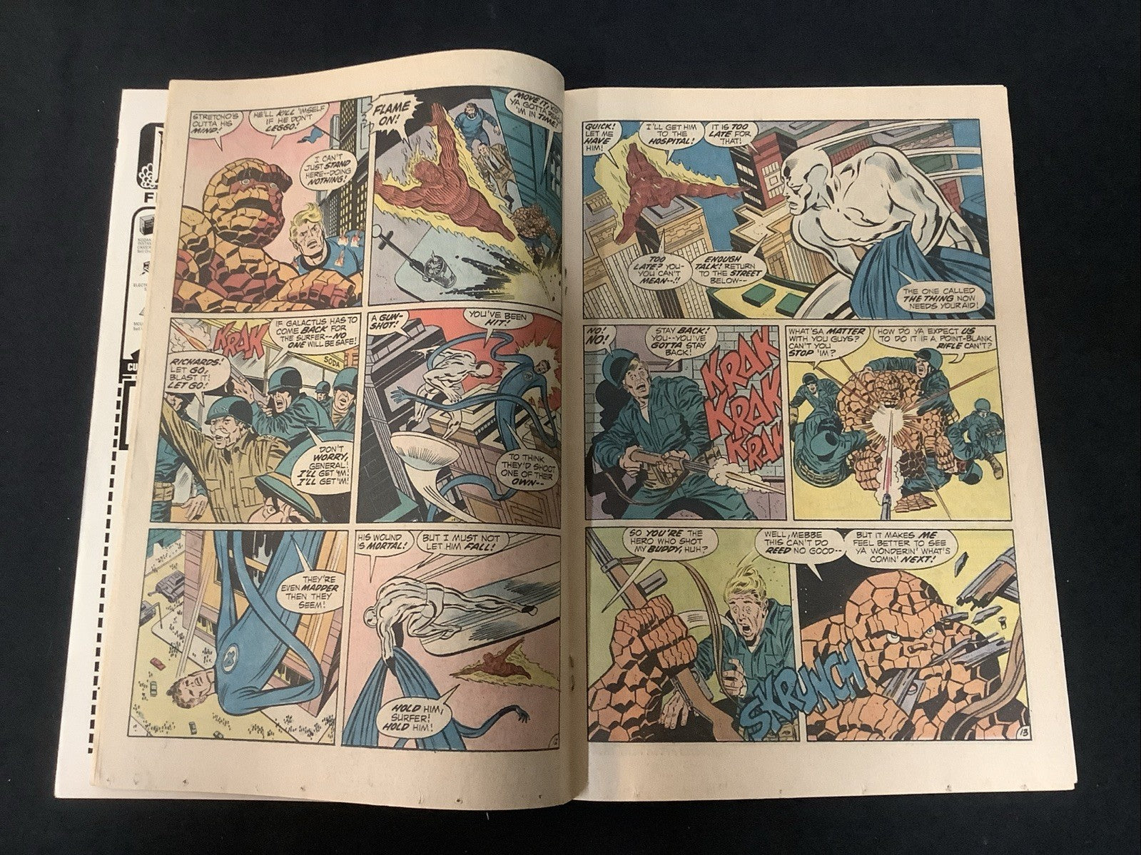 Fantastic Four #123 (Marvel Comics June 1972) F+ (6.5) Stan Lee/John Buscema