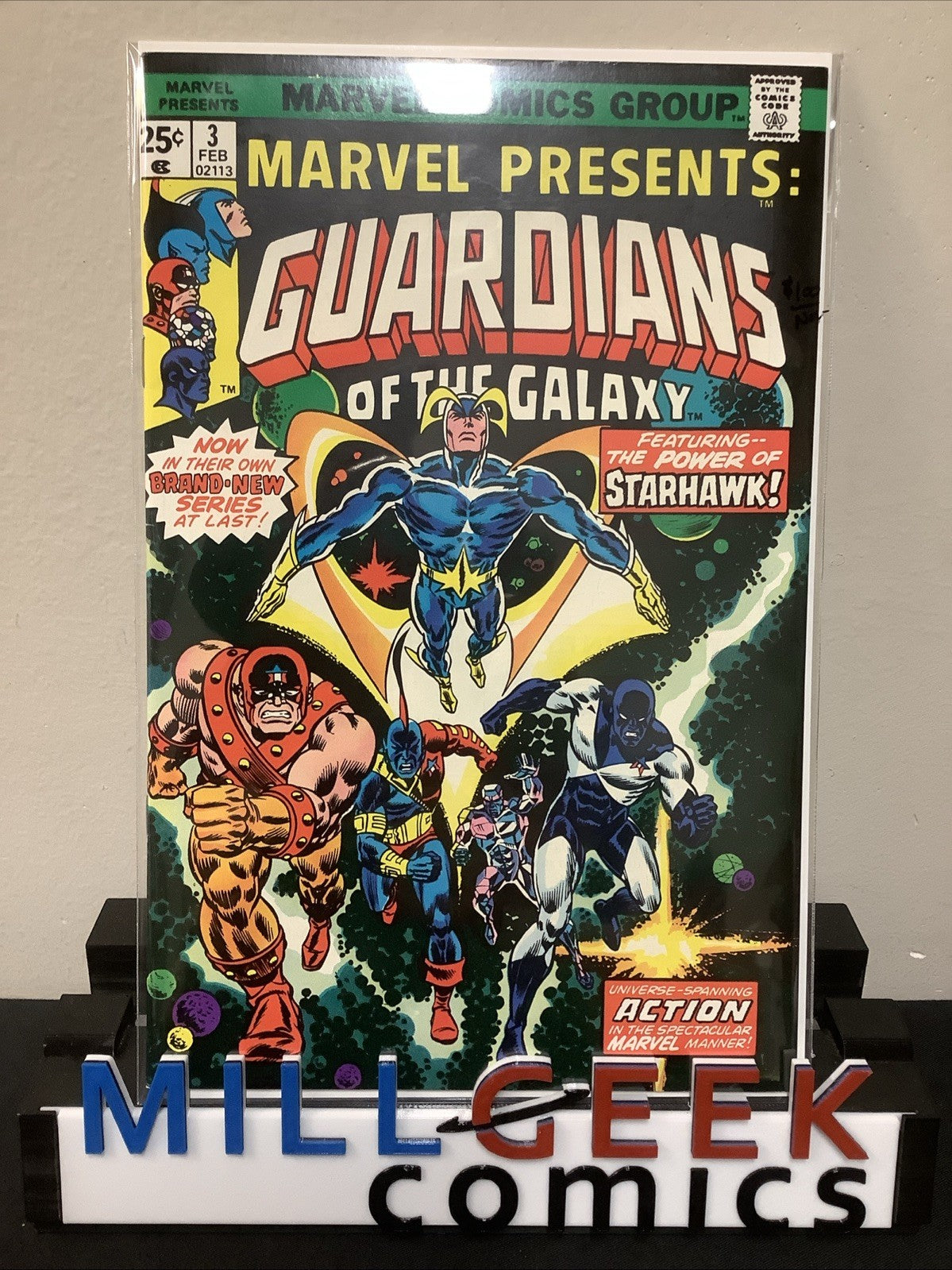 Marvel Presents #3 (Marvel Comics Feb 1976) NM- (9.2) Guardians Of The Galaxy