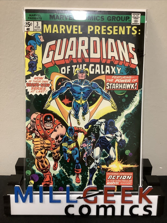 Marvel Presents #3 (Marvel Comics Feb 1976) NM- (9.2) Guardians Of The Galaxy