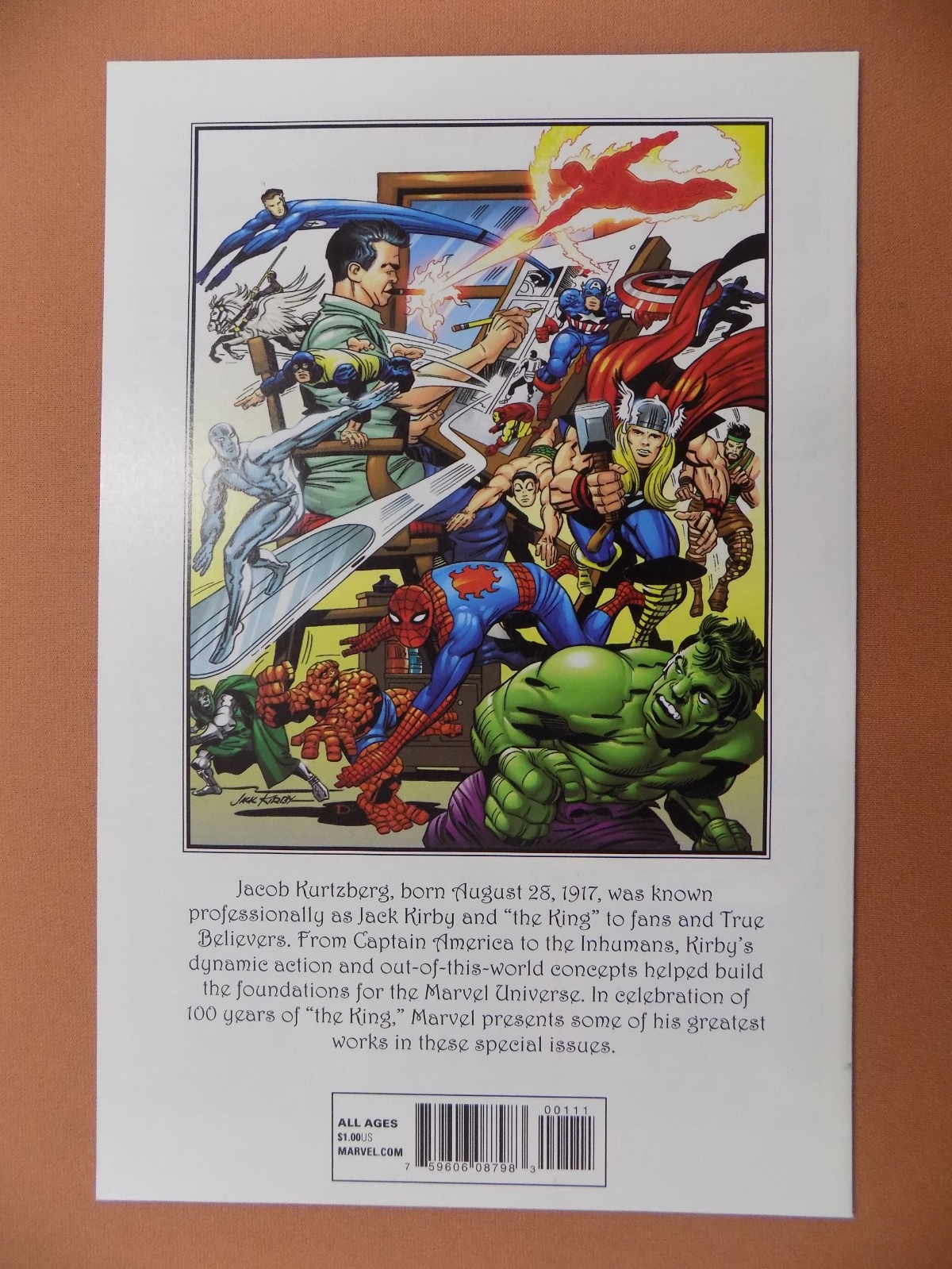 Marvel True Believers Celebrating Kirby 100th Lot of 6 Issues