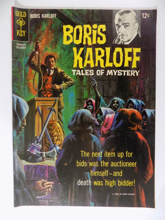 Boris Karloff #12 Gold Key Comic December 1965 Very Fine