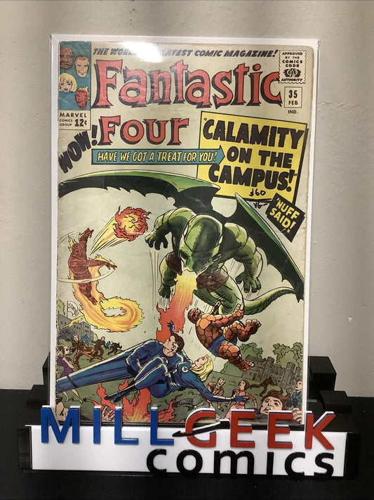 Fantastic Four #35 (Marvel Comics February 1965) VG- (3.5) Stan Lee/Jack Kirby