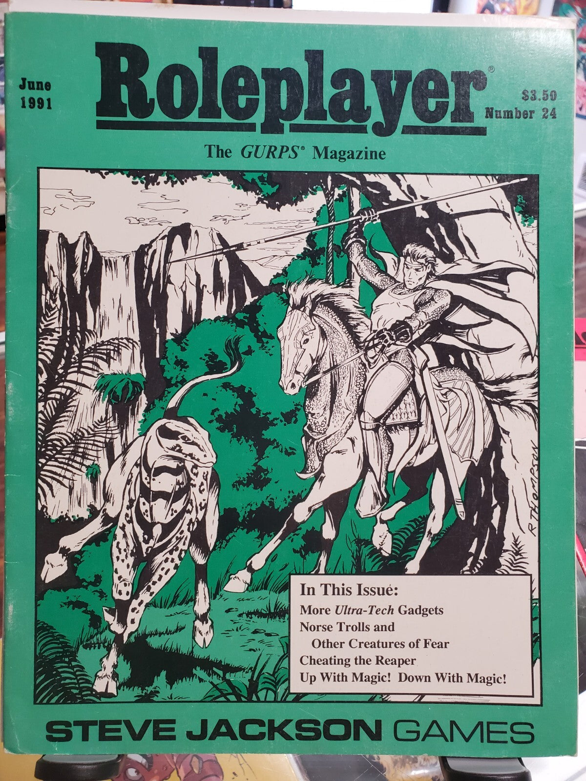 Roleplayer GURPS Magazine #23 & 24 Steve Jackson Games May June 1991