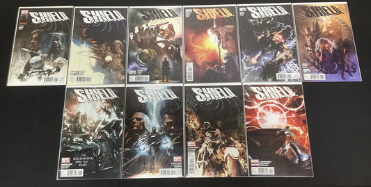 S.H.I.E.L.D. Comic Bundle: Vol.1 #1-6, Vol.2 #1-4, Marvel Comics, 10 Comic Set