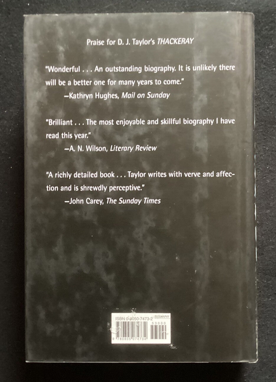 Orwell : The Life by D. J. Taylor (2003, Hardcover, First American edition) -JD