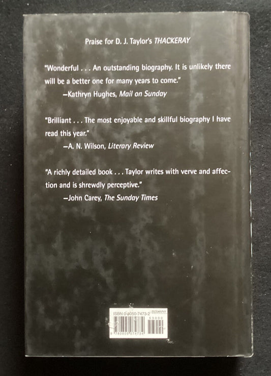 Orwell : The Life by D. J. Taylor (2003, Hardcover, First American edition) -JD