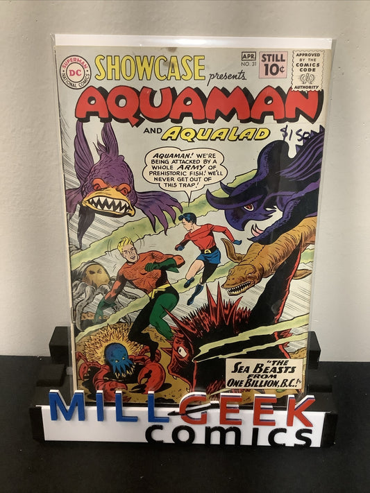 Showcase #31 (1961) G/VG (3.0) Henry Boltinoff, Sea Beasts From One Million B.C.