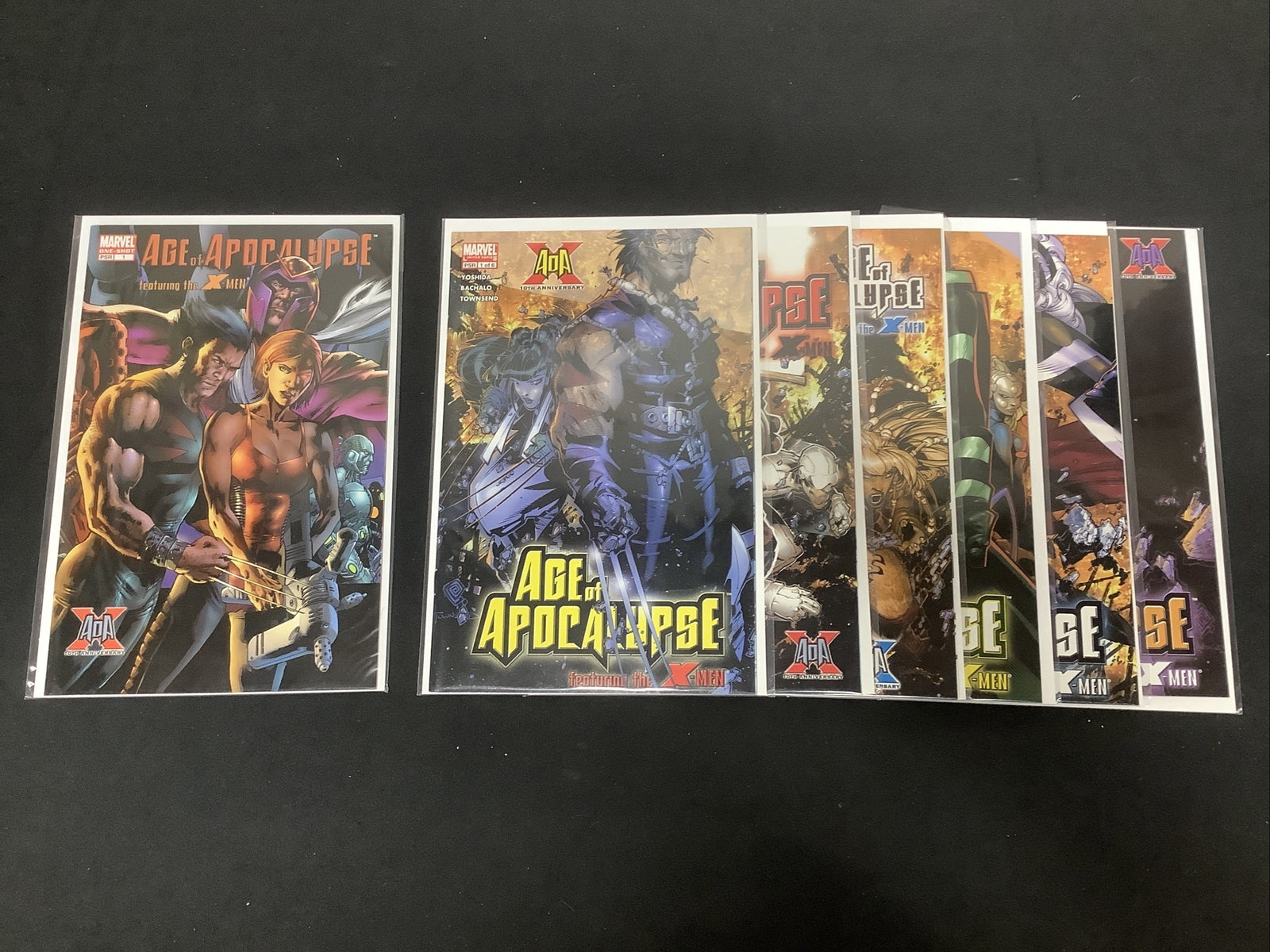 X-Men: Age of Apocalypse One-shot + #1-6 Complete Comic Set, Marvel Comics, 2005