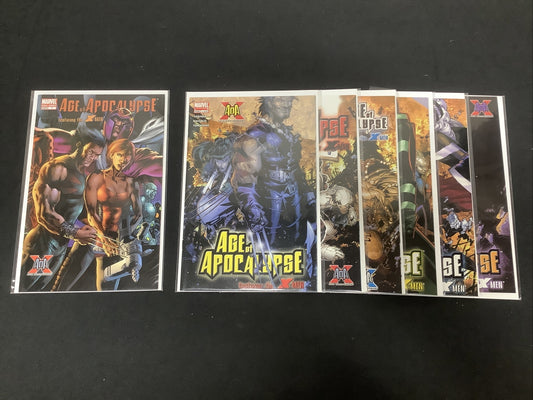 X-Men: Age of Apocalypse One-shot + #1-6 Complete Comic Set, Marvel Comics, 2005