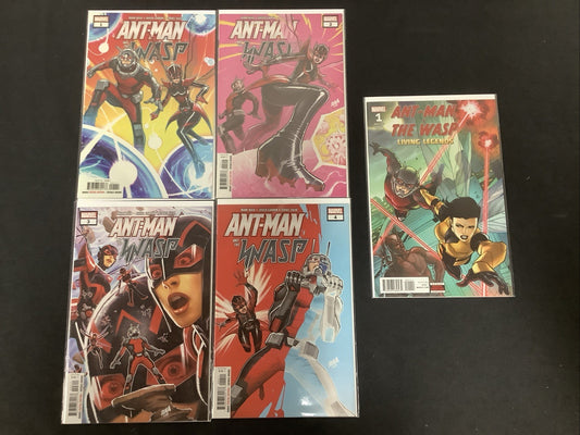 Ant-Man And The Wasp #1-4 + Living Legends One-shot Complete Comic Set, Marvel