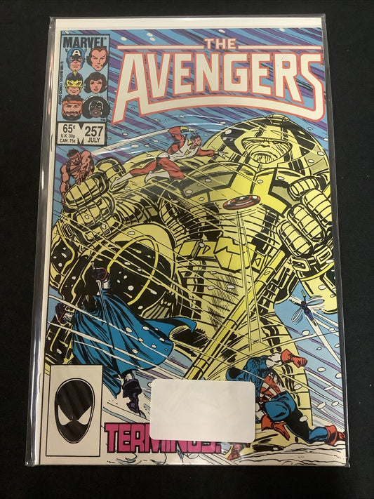 Avengers #257-260 Comic Lot, 1st App Nebula, Team-Up With West Coast Avengers
