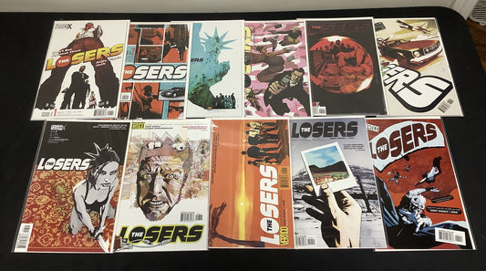 The Losers #1-11 Comic Lot, Vertigo 2003, Andy Diggle, Jock, Amazon Prime Spec