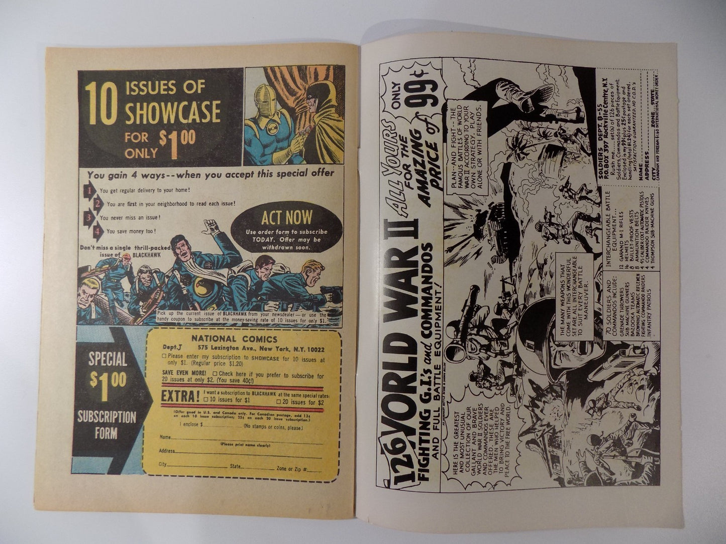 Showcase #56 DC Comic June 1965 Fine+