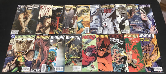 Hawkman #1-38 Comic Lot, Geoff Johns Rags Morales, Hawkman Vs Black Adam, 2002
