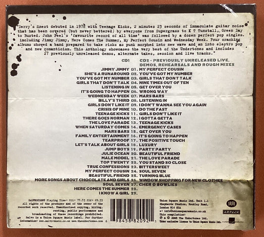 Undertones, The - An Anthology  (2 CD Set, New, Sealed) -JD