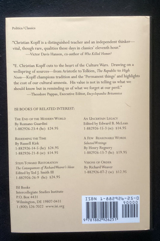 The Devil Knows Latin: Why America - Hardcover, by Kopff E. Christian - JD