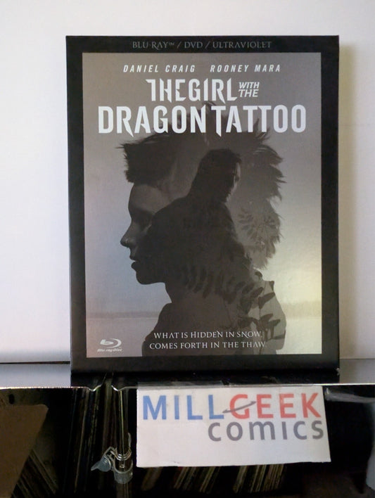 The Girl with the Dragon Tattoo, 3 Movie Collection (Blu-Ray) Like New -JD