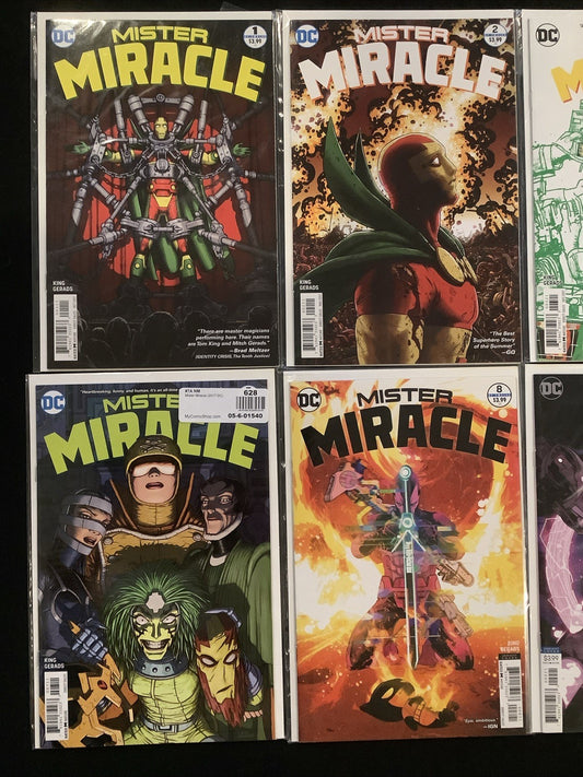 Mister Miracle #1-12 Complete Comic Series, DC, Tom King, HBO Max Show Confirmed
