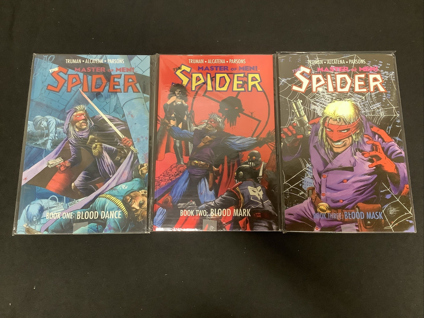 Spider Master of Men #1-3; Complete miniseries from Eclipse Comics