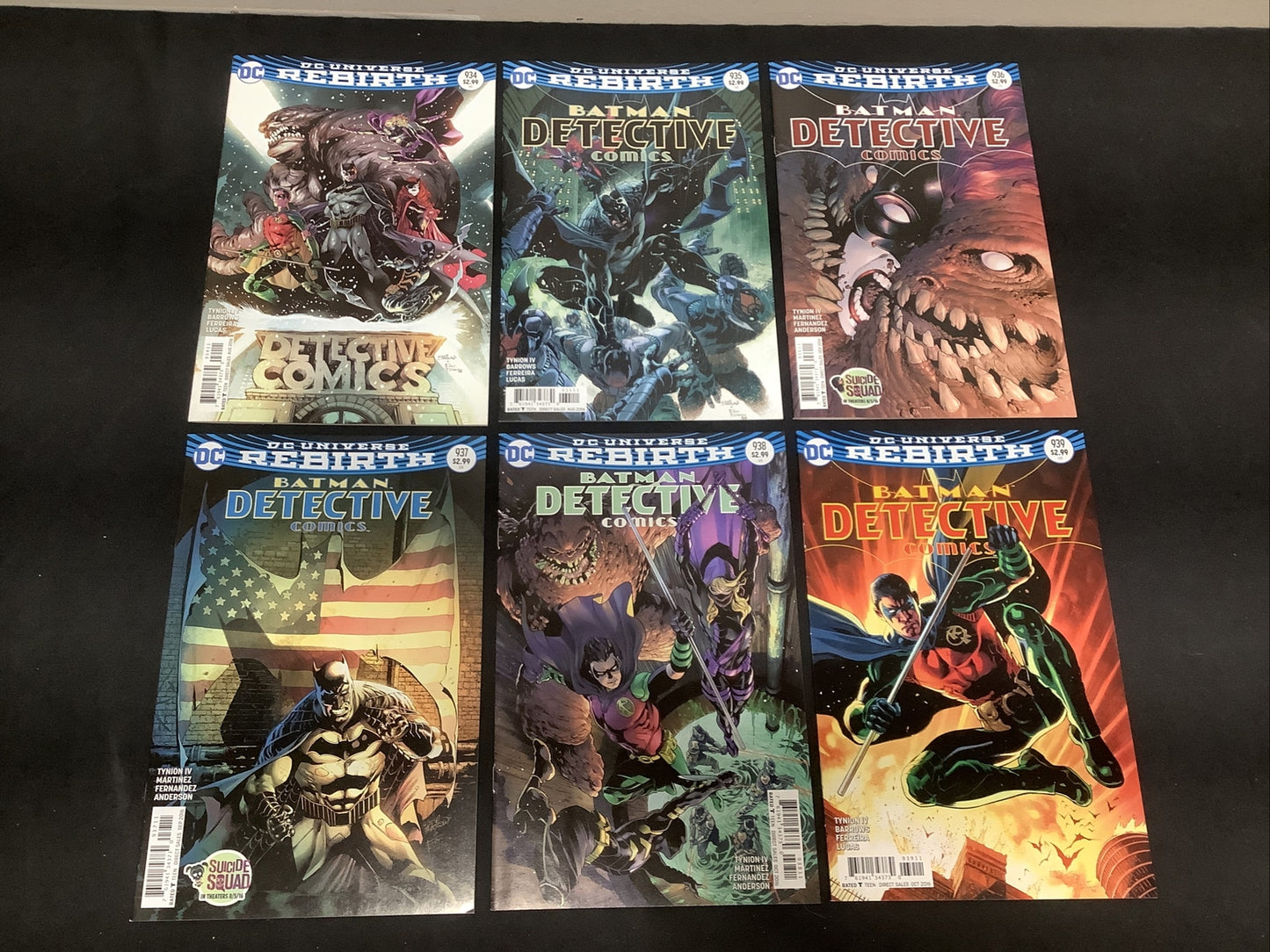 Detective Comics #934-939 Comic Lot, DC Comics, Tynion, Legacy Numbering Returns
