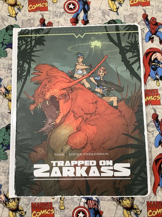 Trapped on Zarkass (Magnetic Press Inc 2022) Hardcover Graphic Novel, Cassegrain