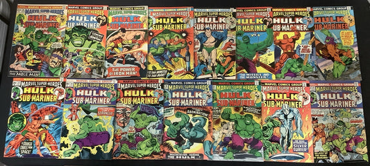 Marvel Super-Heroes #21-49 Comic Lot, Recollects Classic Marvel, Stan Lee, 1969