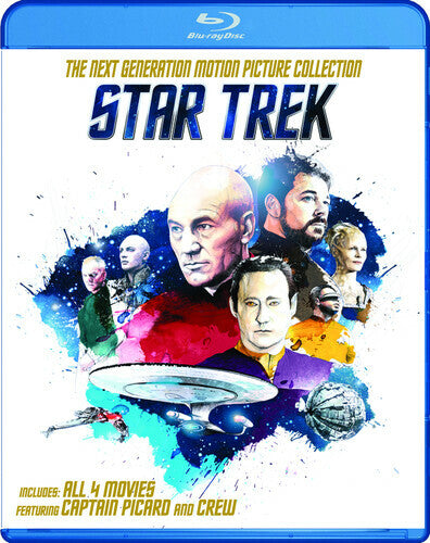 Star Trek: The Next Generation Motion Picture Collection (Blu-Ray) Like New -JD