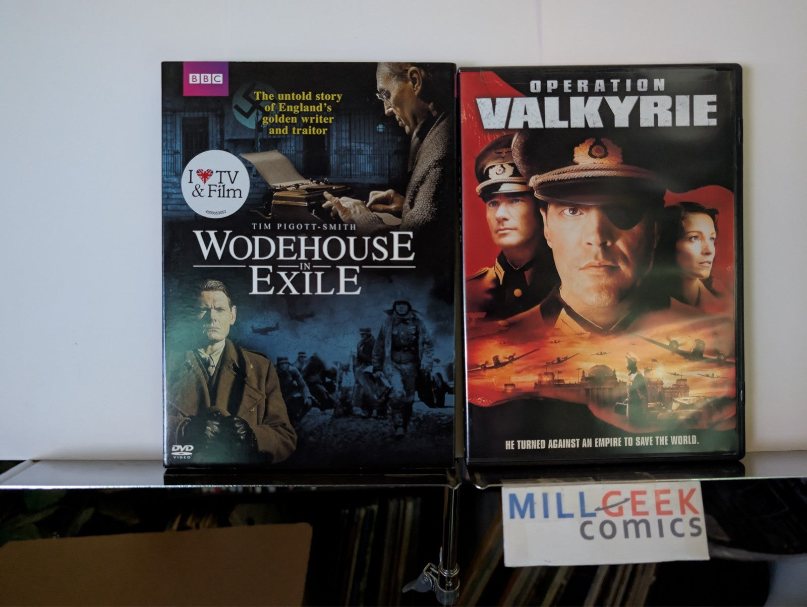 Wodehouse in Exile / Operation Valkyrie, 2 Movie Set (DVD) Like New -JD