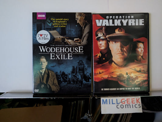 Wodehouse in Exile / Operation Valkyrie, 2 Movie Set (DVD) Like New -JD