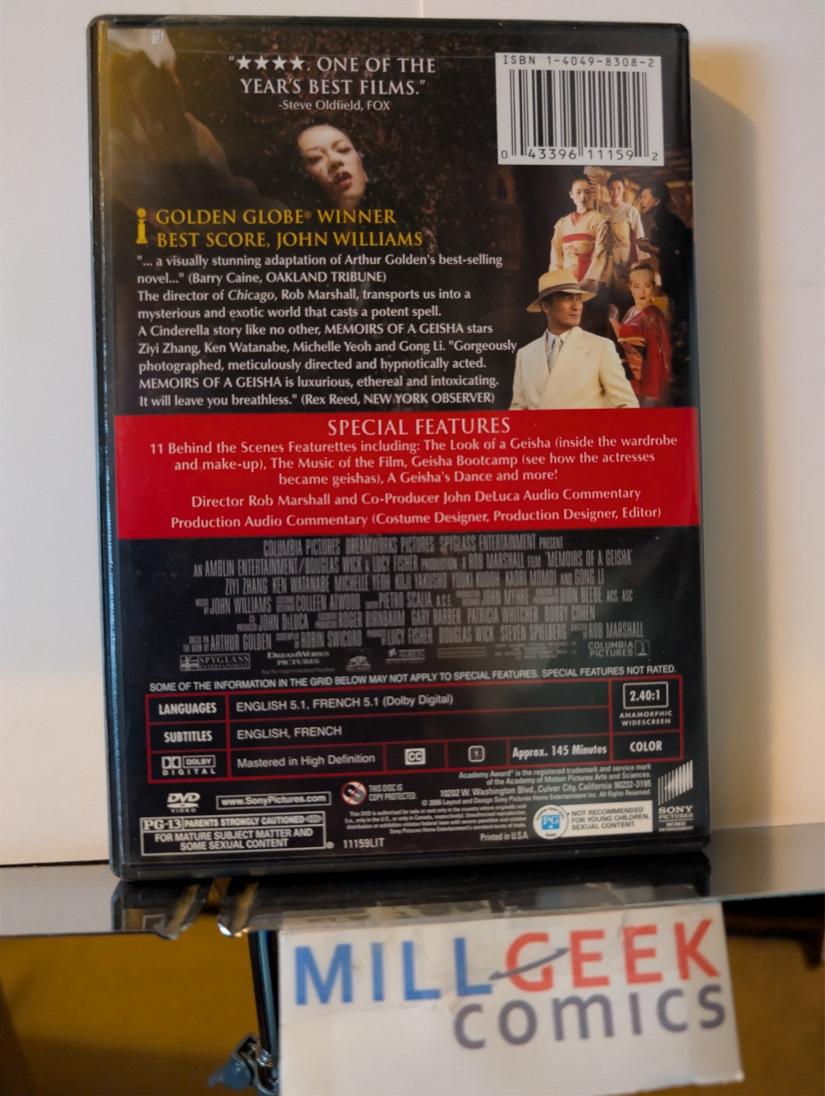 Panic Room / Voyage to the Bottom of the Sea / Memoirs of a Geisha (DVD) -JD