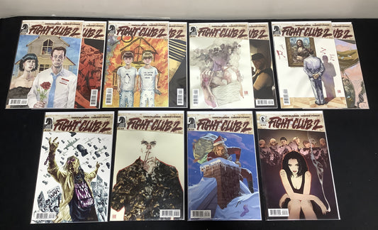 Fight Club 2 #2-9 +#2-5 Variants, Comic Lot, Dark Horse, 11 Comics Total