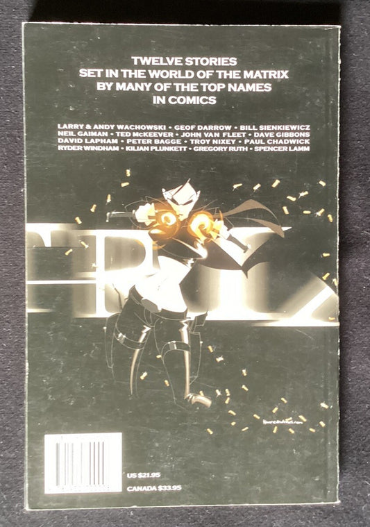 THE MATRIX COMICS TPB Graphic Novel Book #1 by Wachowski 2003 First Edition