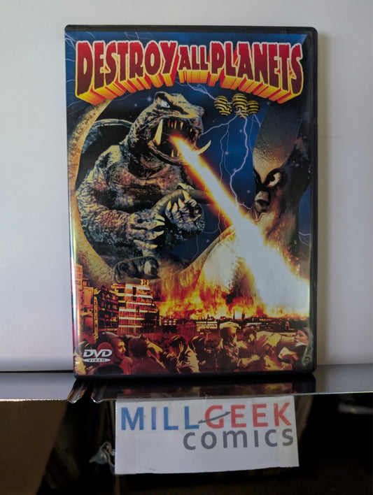 Destroy All Planets / Rodan / War of the Gagantuas, 3 Movie Set (DVD) -JD