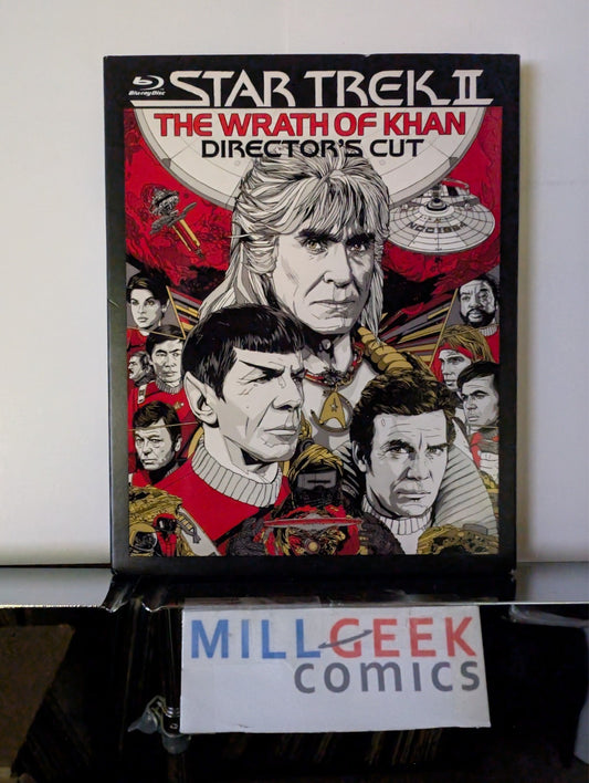 Star Trek II: The Wrath of Khan, Director's Cut (Blu-Ray) Like New -JD
