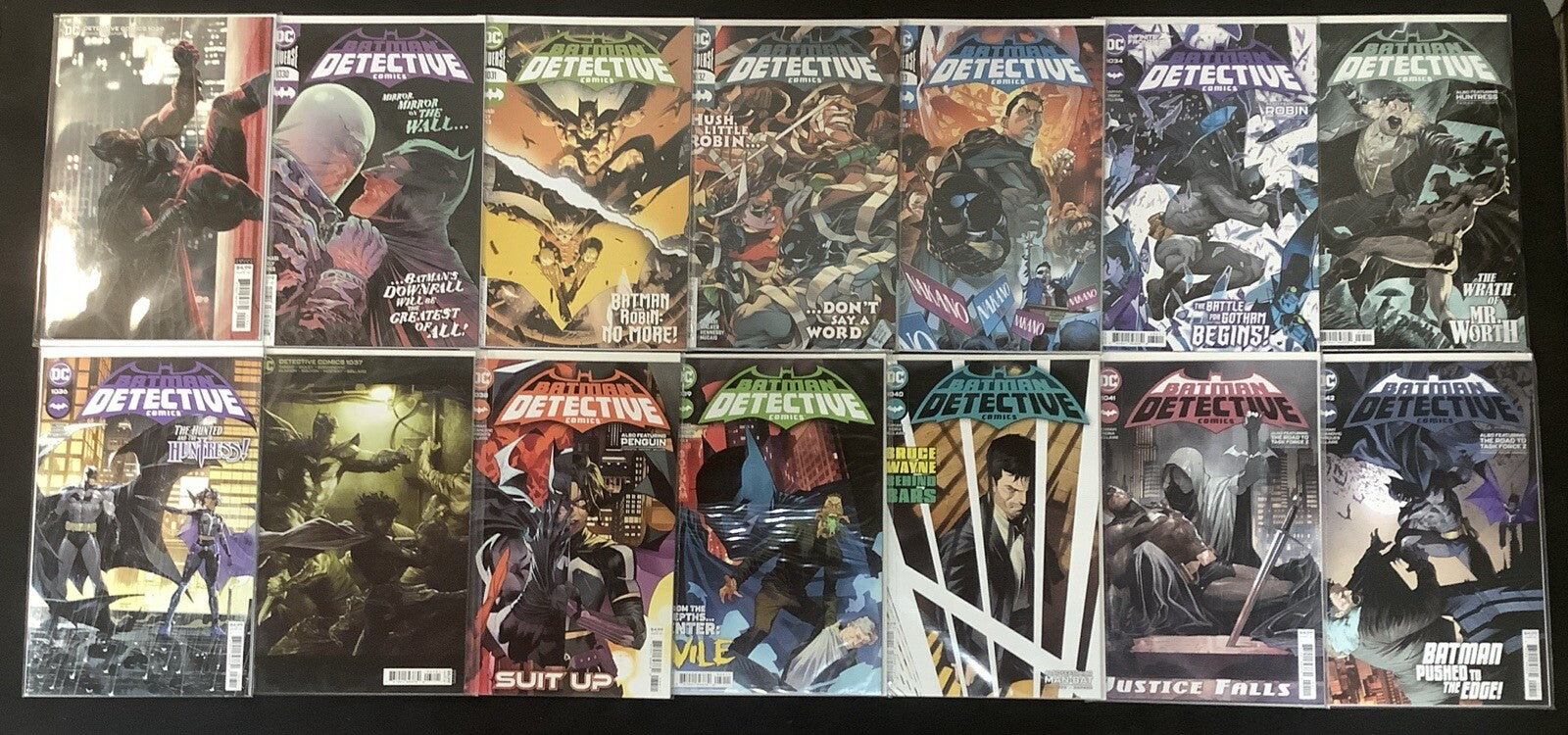 Detective Comics #967-1042 Comic Lot, DC, 1st Arkham Knight Main Continuity