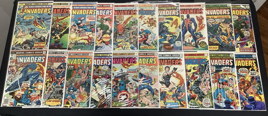 Invaders #1-41 (Missing #20) + Annual #1 Comic Lot, Marvel, 1st Team Appearance