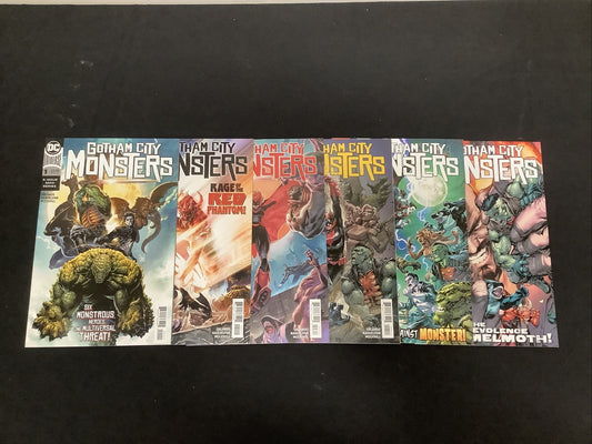 Gotham City Monsters #1-6 complete comic lot (2019) 1st appearance Red Phantom