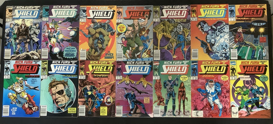 Nick Fury, Agent of S.H.I.E.L.D. #1-14 Comic Lot, Marvel Comics, Harris/Hall