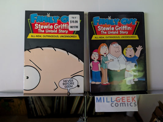 Seth MacFarlane's Cavalcade of Cartoon Comedy & Stewie Griffin (DVD) Like New-JD