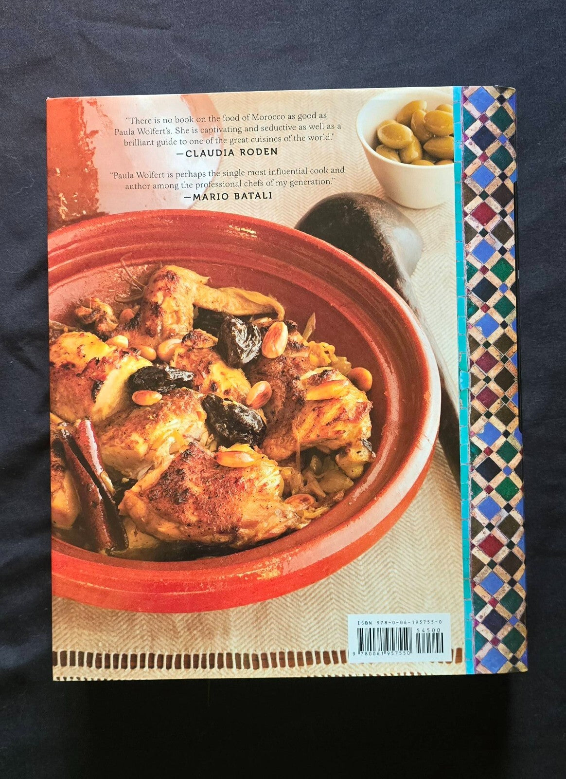 The Food of Morocco by Paula Wolfert (2011, HC) JD