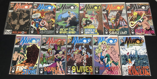 NAMOR THE SUB-MARINER #1-21 Comic Lot, Marvel 1990, John Byrne, 6th Solo Series