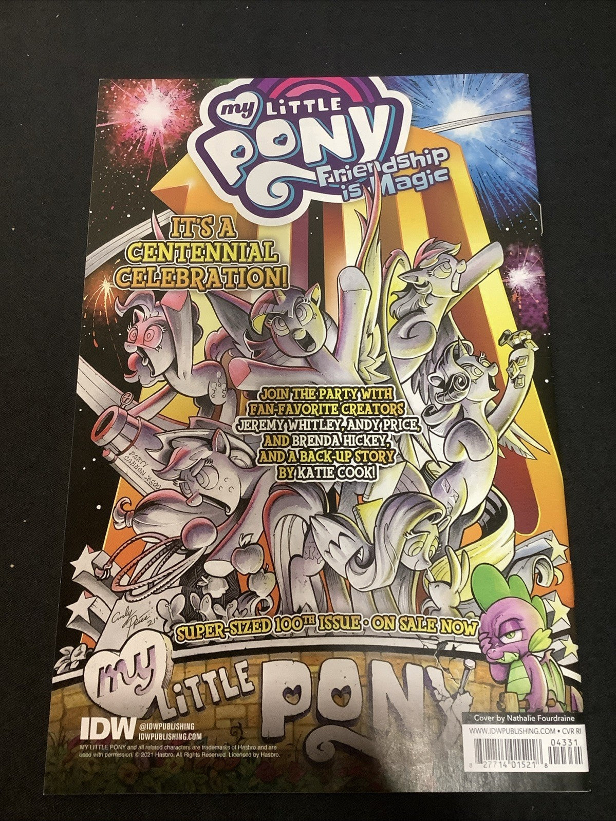 Sonic the Hedgehog #43 RI Retail Incentive 1:10, Thumb Creasing Front Cover