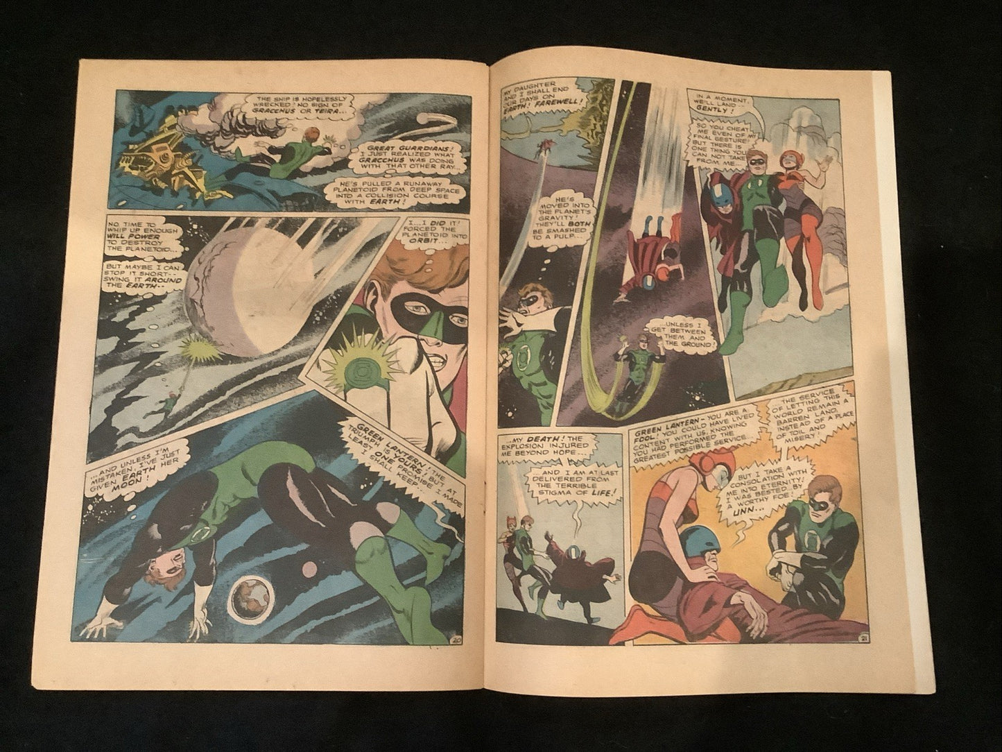 Green Lantern #63 (DC Comics September 1968) F+ (6.5) Inner Wrap Detached