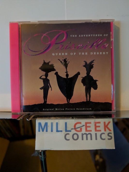 Movie Soundtrack 4 CD Lot (Priscilla, Kill Bill Vol 2, Fifth Element, Crow) -JD