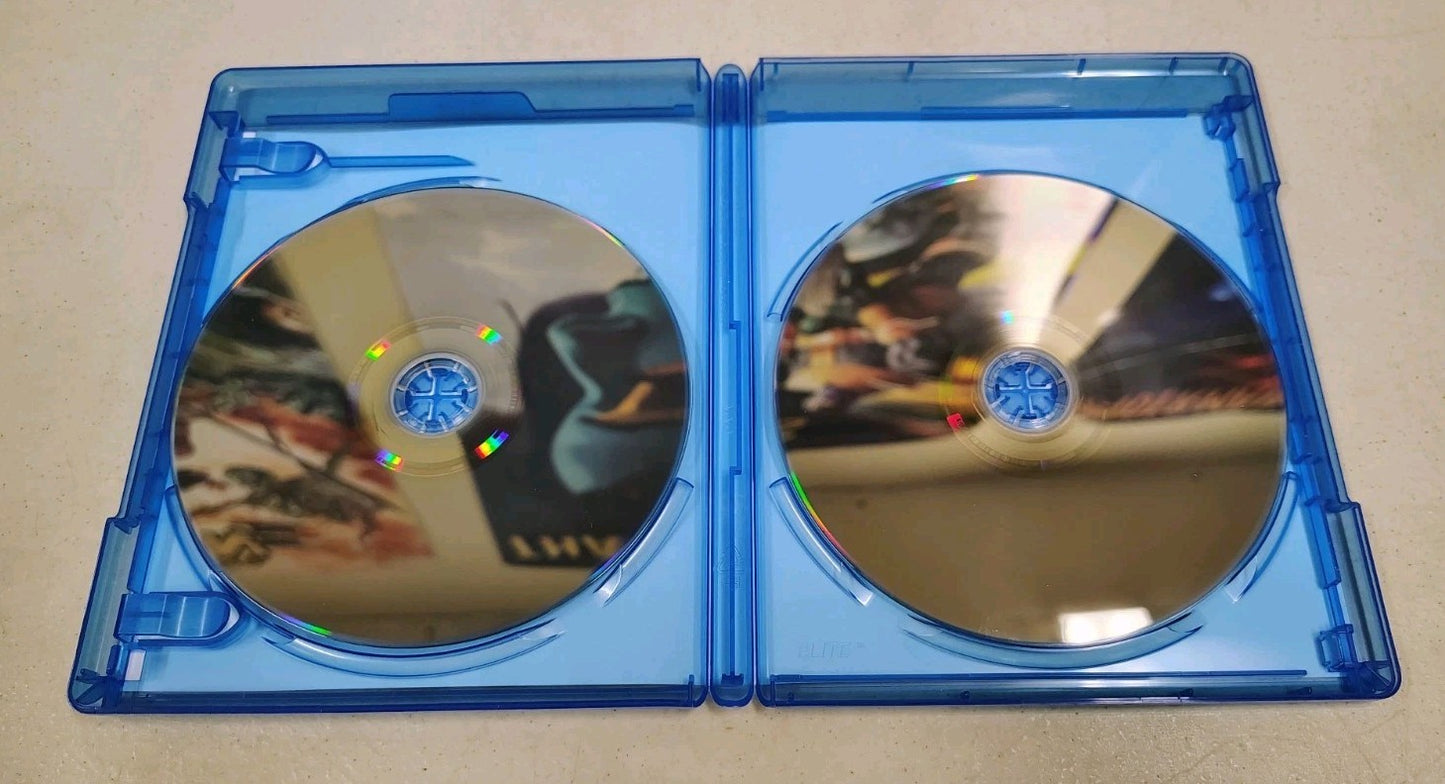 Saturday Night Fever/Grease Blu-ray Double Feature John Travolta, Like New JD
